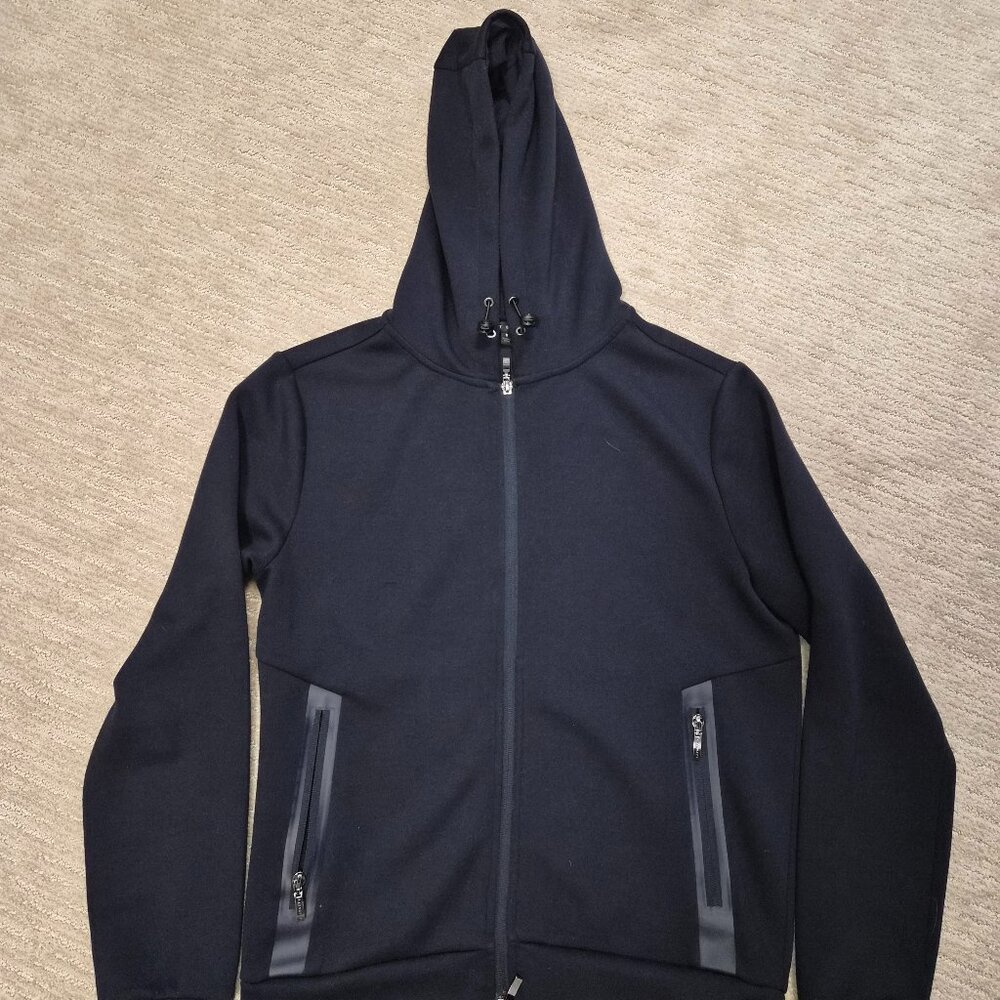 Robert Barakett Full Zip Hoodie- Navy